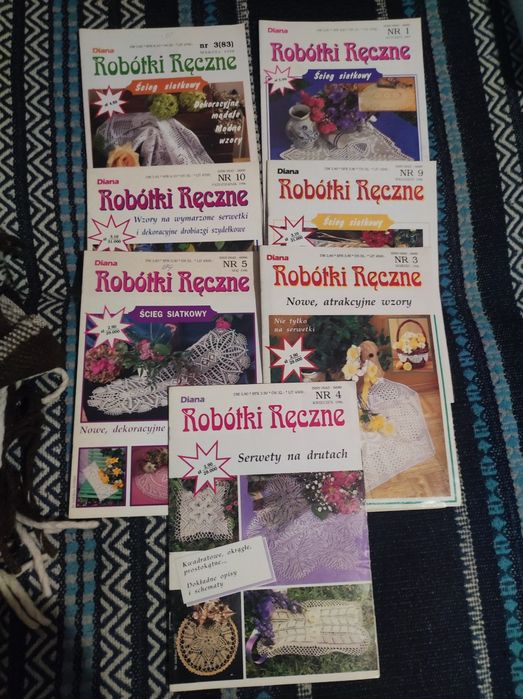 Подборка польских журналов по рукоделию Robotki Reczne (цена с олх)