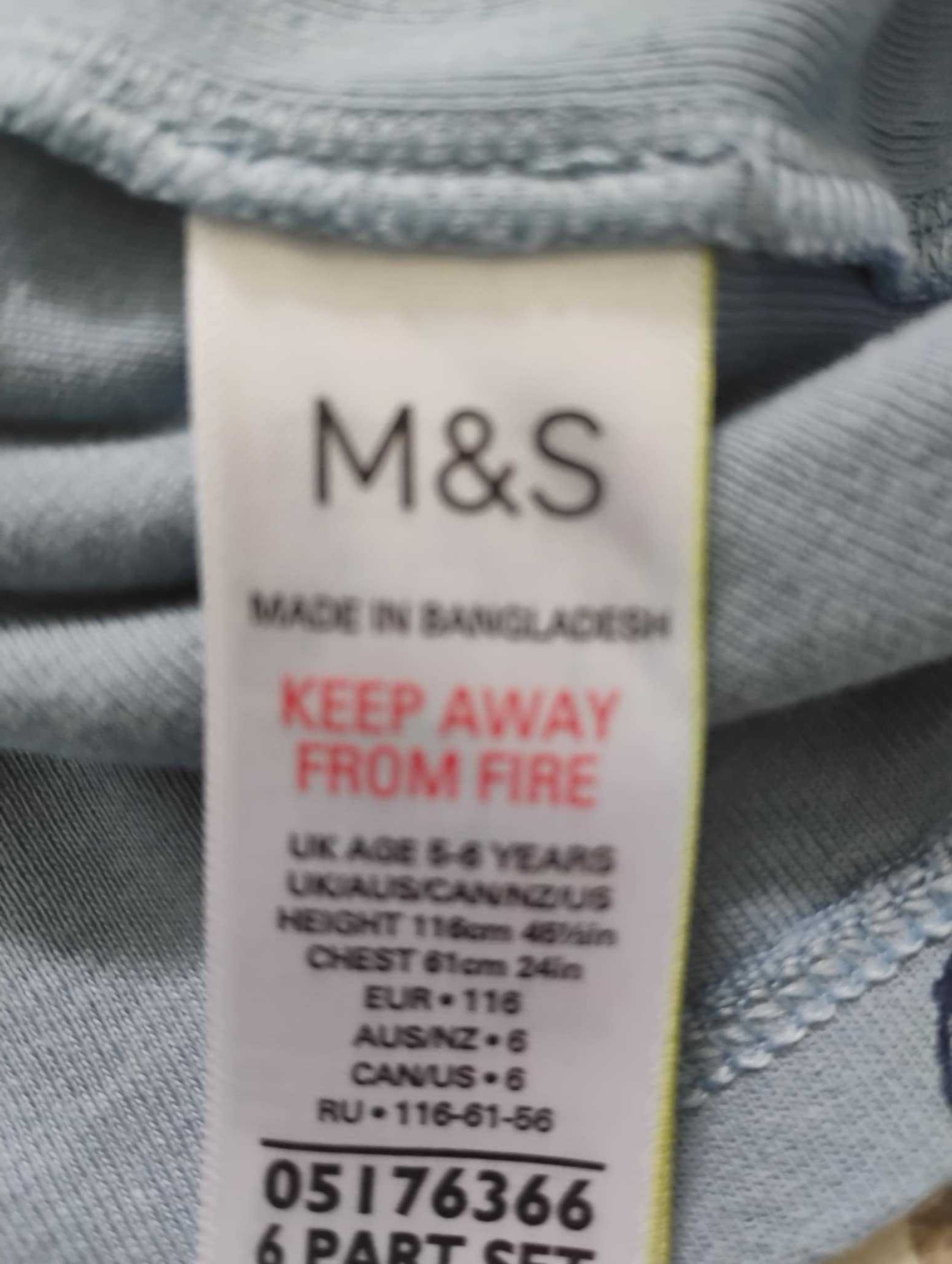 Piżamka Marks&Spencer ( rozm.116)