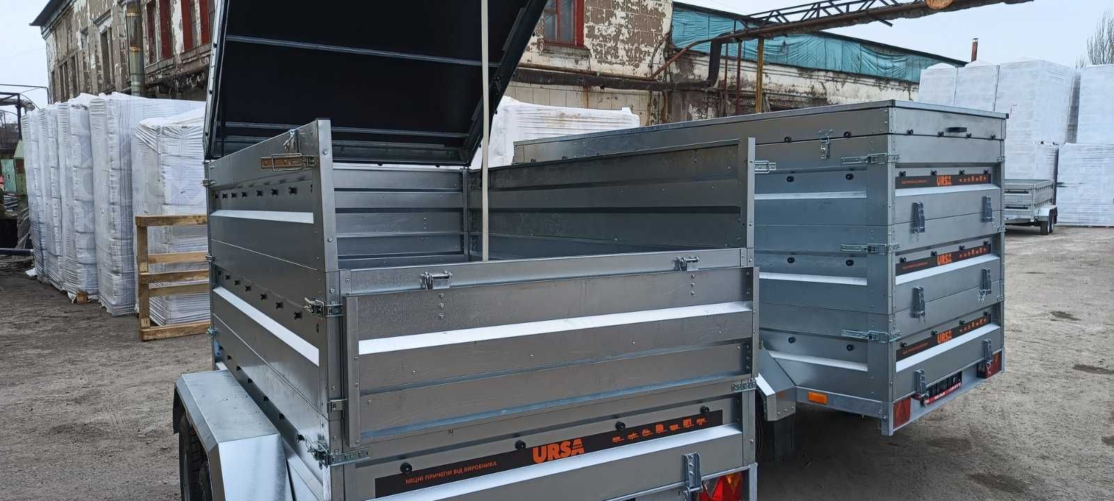 Причіп три рівні борту. 3х1,5