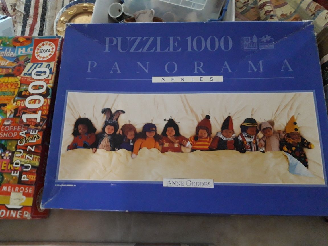 Conjunto de 5 Puzzles Diversos