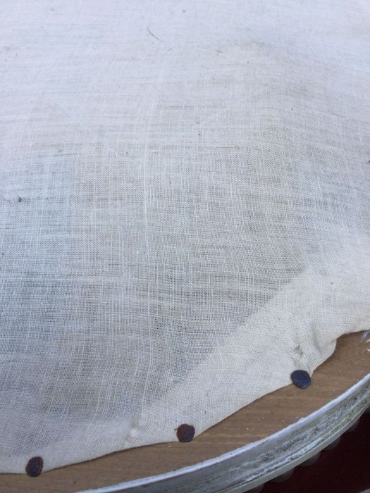 Cadeiras Centenárias Império Veludo vermelho 92 cm 8 unidades