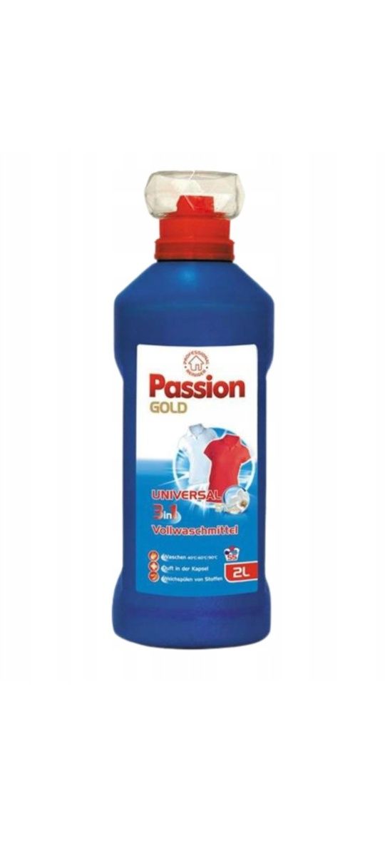 Żel do prania Passion Gold 2l. Różne rodzaje. 55 prań.