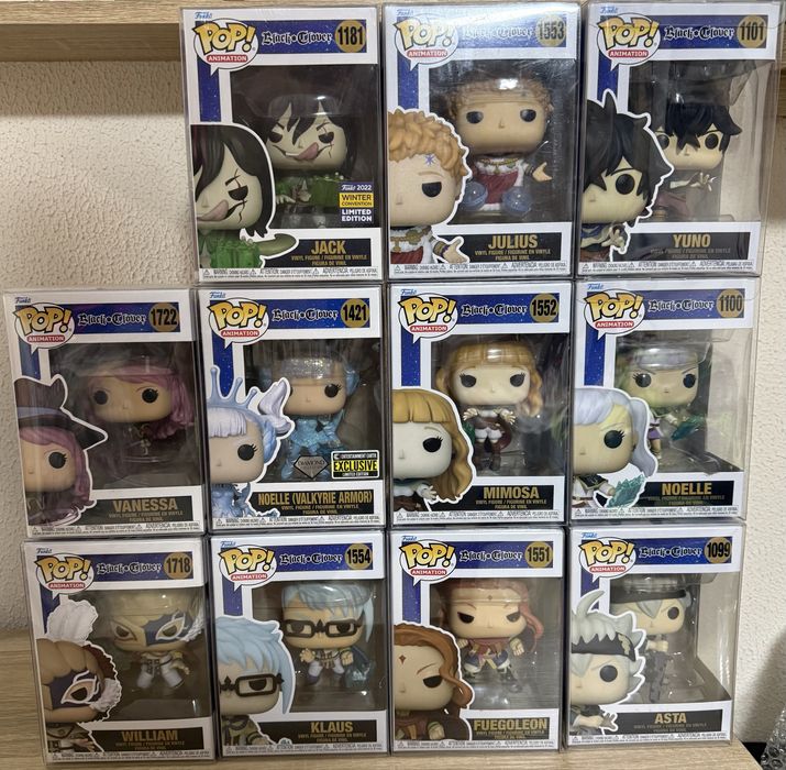 Продам Фанко поп Funko pop Black clover Черный клевер
