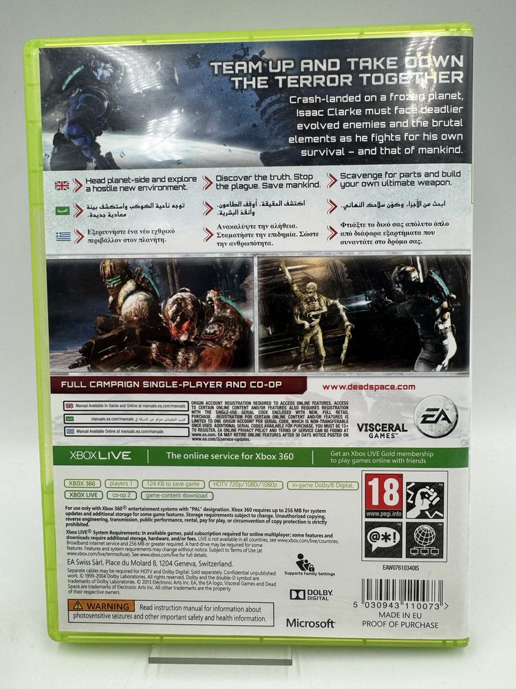 Dead Space 3 Xbox 360 Gwarancja