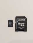 Карта пам'яті Kingston micro CD HC 8GB + SD-адаптер б/в