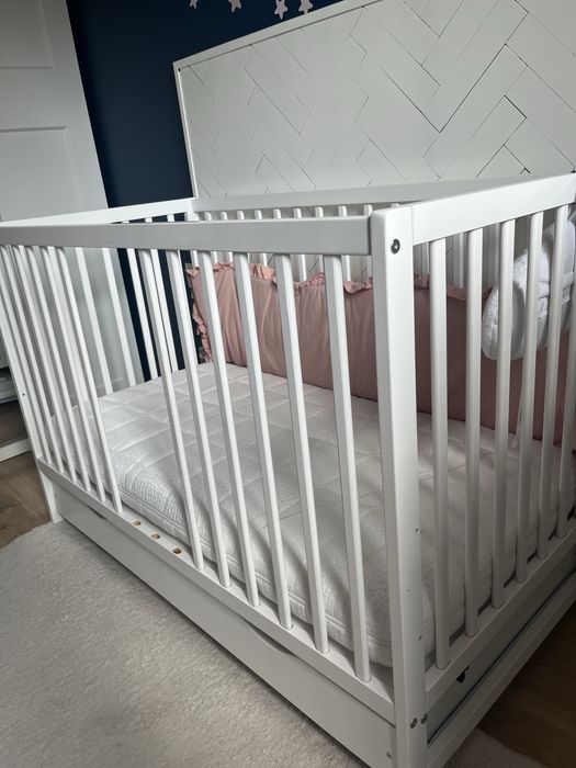 Łóżeczko dziecięce 120x60 wraz z materacem
