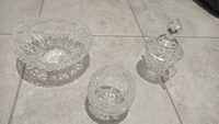 Kryształy PRL wiele sztuk bez podpisu szkodzeń