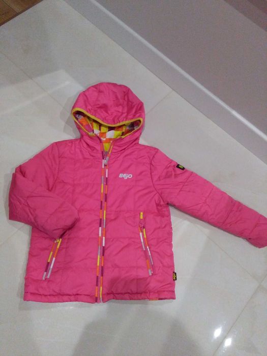 dwustronna kurteczka marki Bejo, 128, kratka