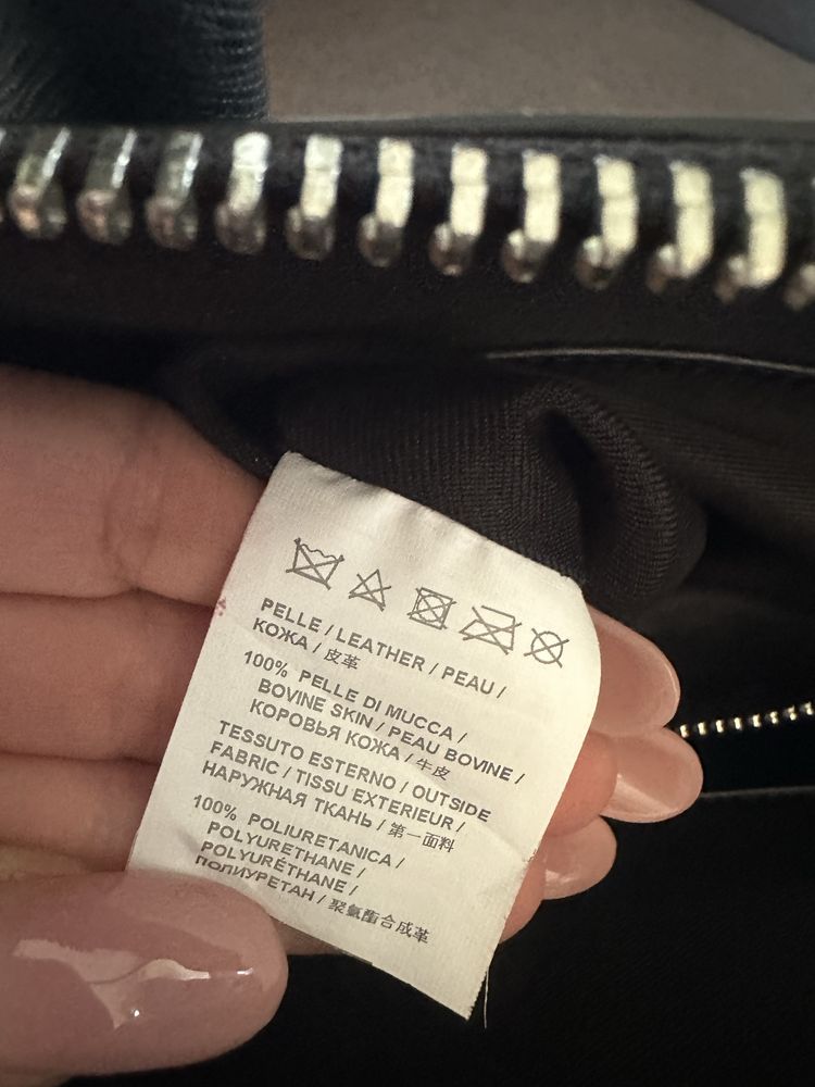 Pinko skórzana torebka