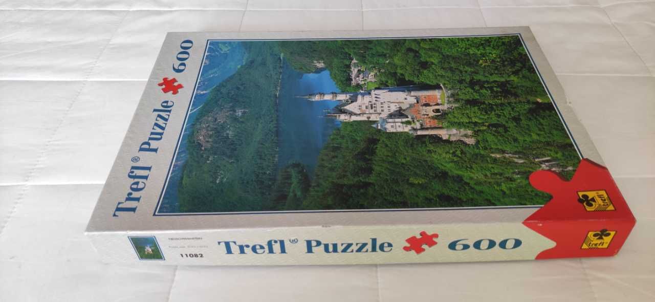 Puzzle Trefl 600 elementów - Zamek Neuschwanstein, Niemcy