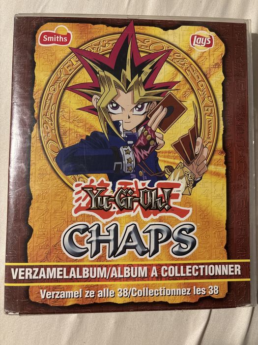 Kapsle yu gi oh chaps tazo lays cheetos tazosy album