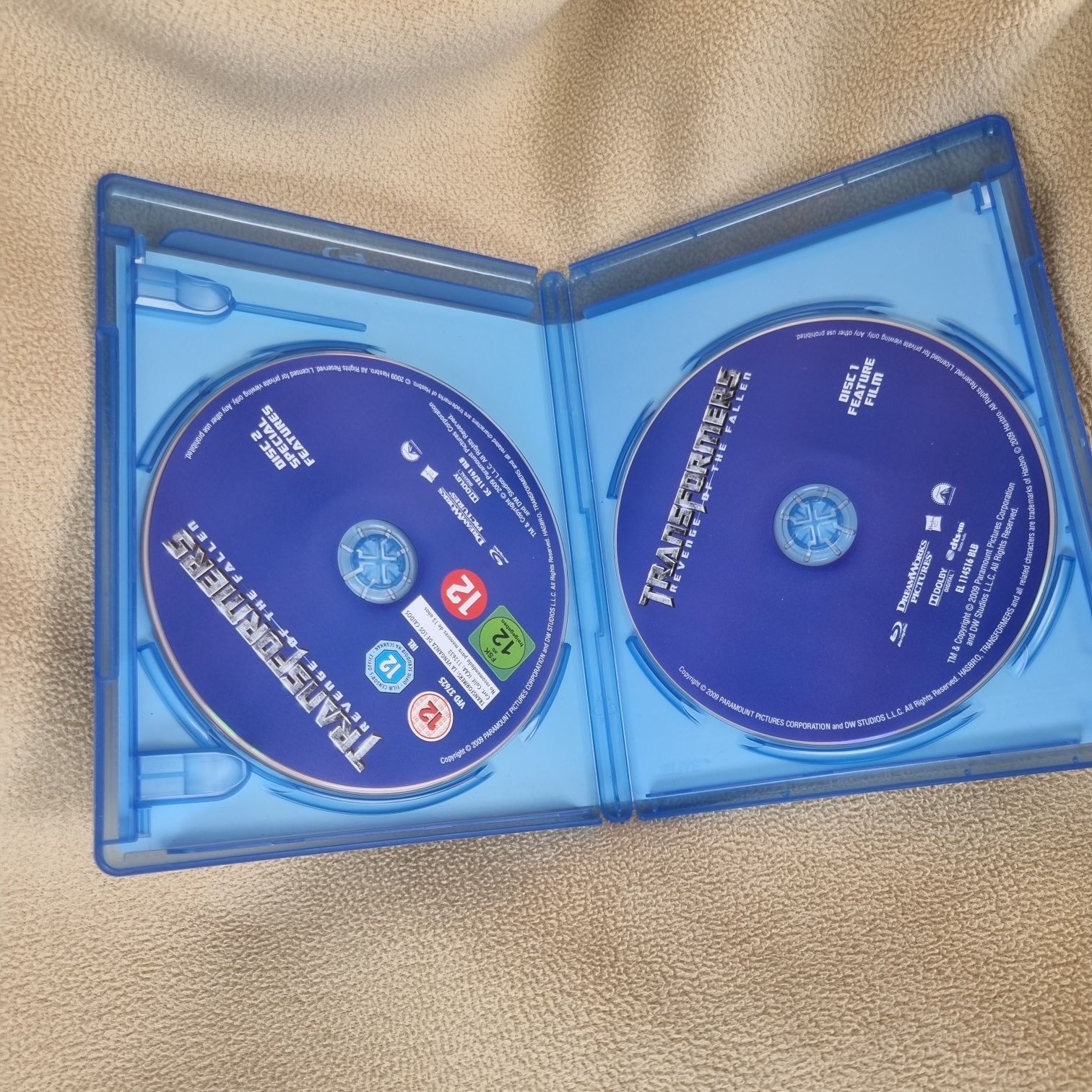 Transformers Zemsta Upadłych Blu-ray 2 plyty