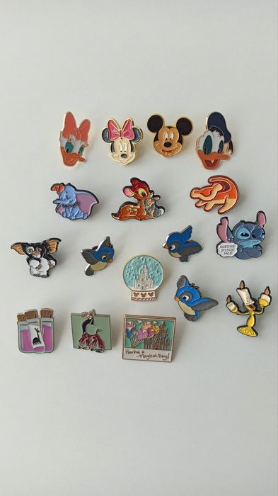 Значки Disney Микки Маус дисней бемби красавица и чудовище Дамбо Симба