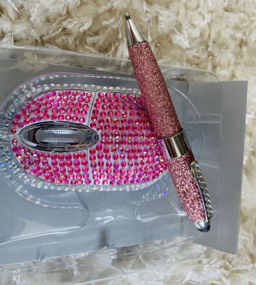 Mysz przewodowa optyczna USB ''Diamond'' 800dpi & TouchPen ID0124 Logi
