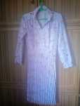 Sukienka PRL vintage retro jasny fiolet