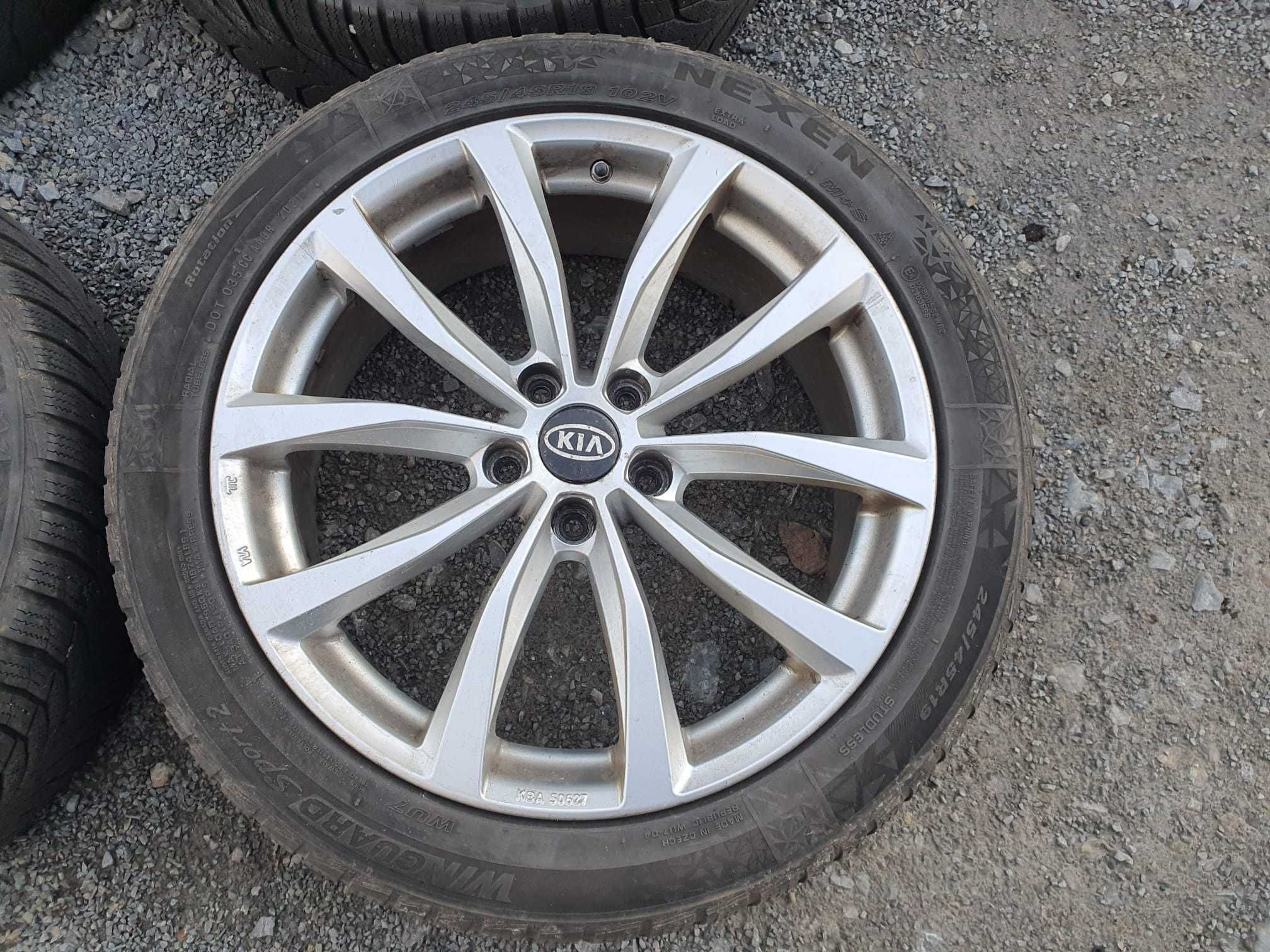 Alufelgi Felgi 19 KIA 5x114,3 ET50 MAK MADE IN ITALY Zimowki 245/45 19