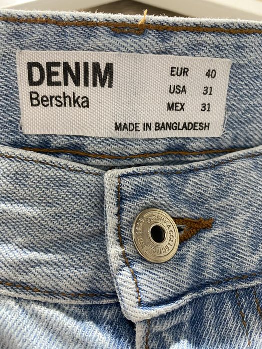 Spodnie męskie Denim Bershka rozmiar 40