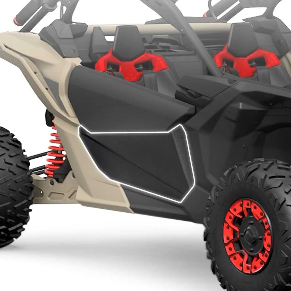 Двери накладки крыша для квадроцикла Can am Yamaha Polaris Segway