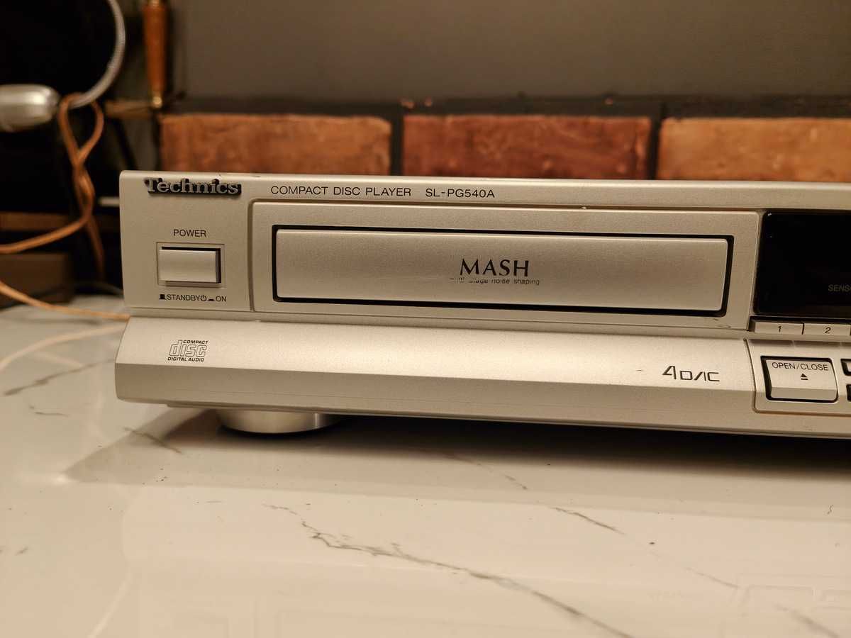 TECHNICS SL PG540A ! Odtwarzacz CD ! Srebrny