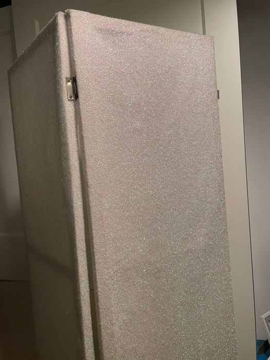 Biombo em lurex claro