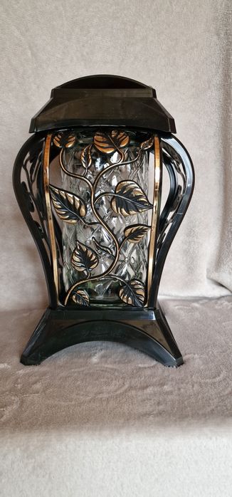 Znicz z-5 złote liście, liście Bluszczu, pnącze 33 cm