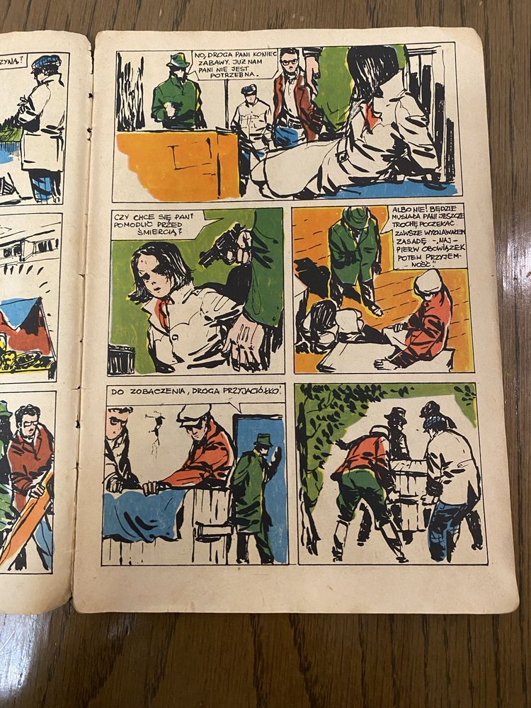 Kapitan Żbik. Ryzyko 2. wyd. 1 r. 1967 Z. Sobala komiks PRL