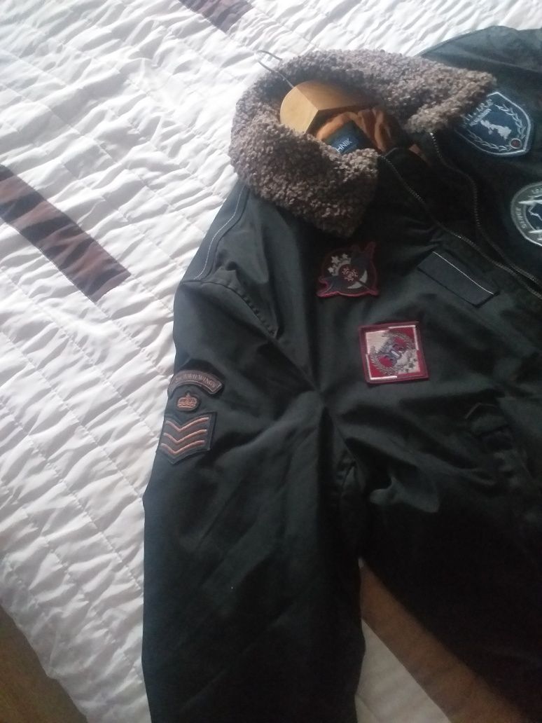Kurtka męska pilotka firmy ochnik xxl nowa