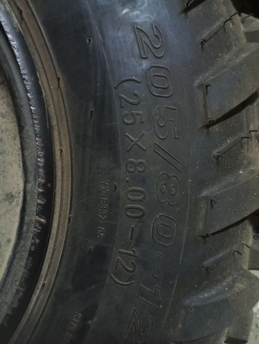 Koła stalowe 12 cali quad Cf Moto, TGB,Yamaha Grizzly, Stels