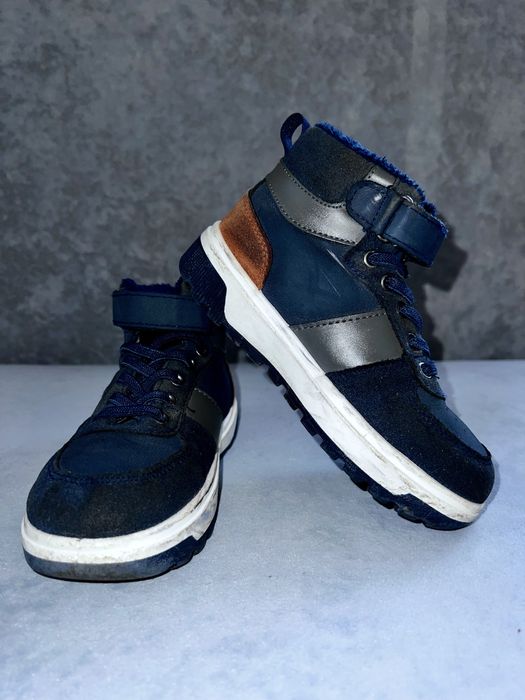 Зимові хайтопи хлопчик 27 р, устілка 18 см