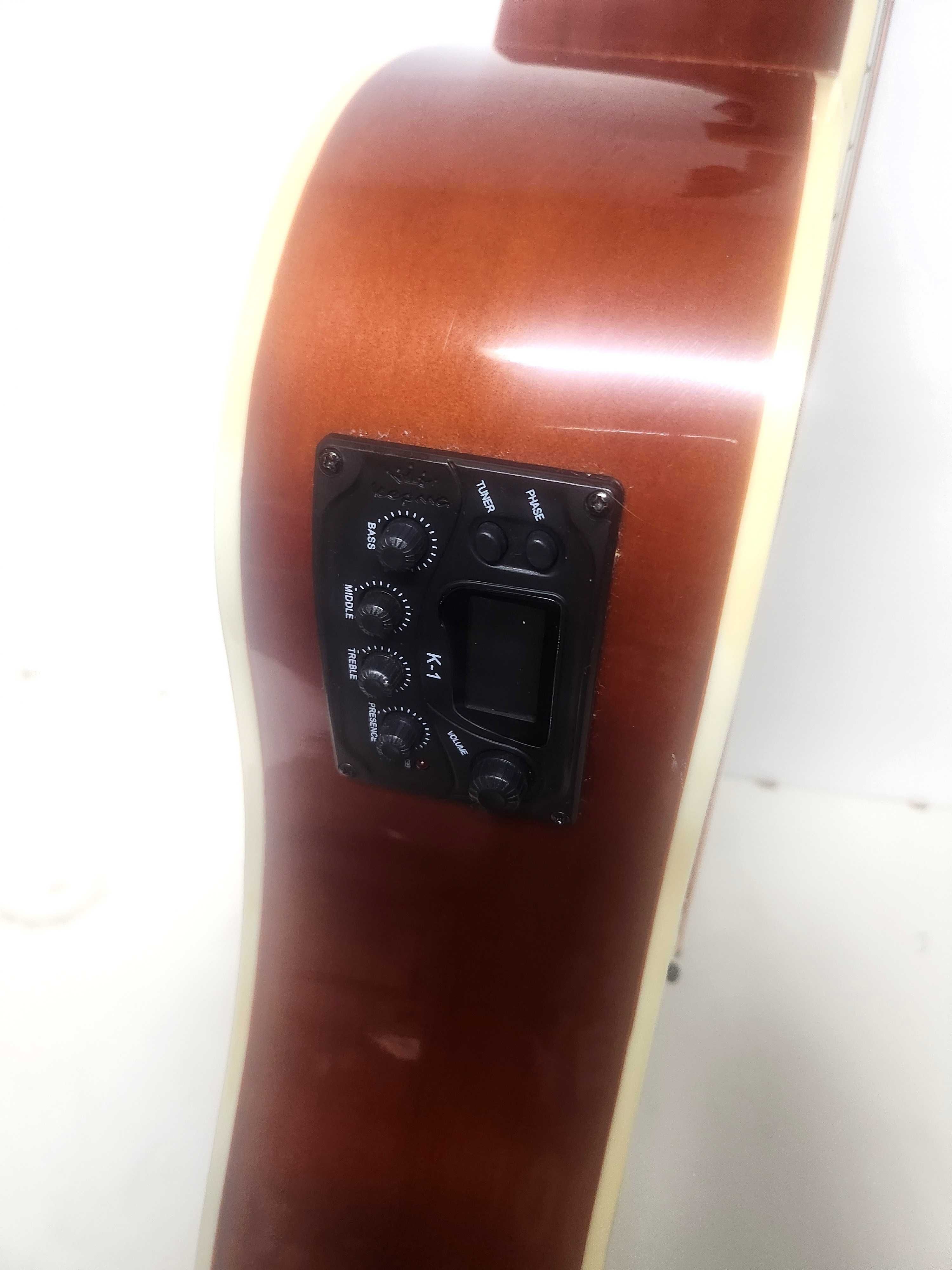 Gitara akustycznoelektryzna KEPMA + wzmacniacz JOYO MA-10A nowa cena!