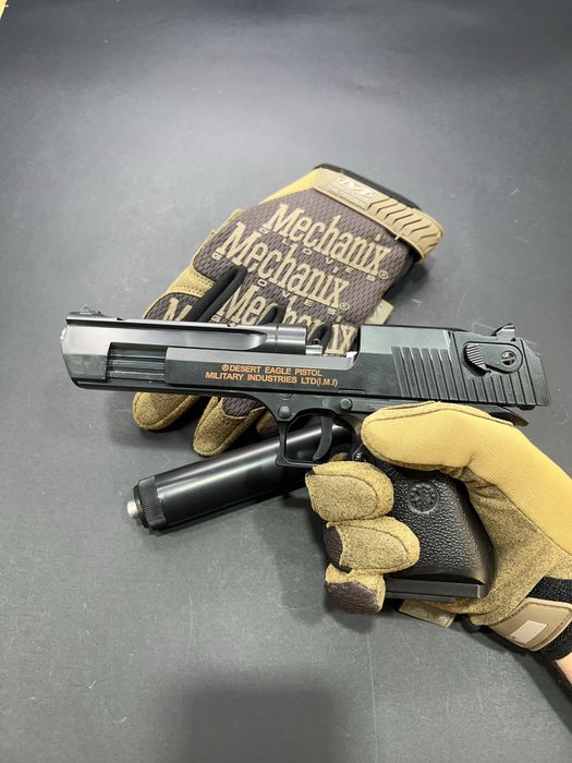 Топовий пістолет Desert Eagle з глушником (іграшка)