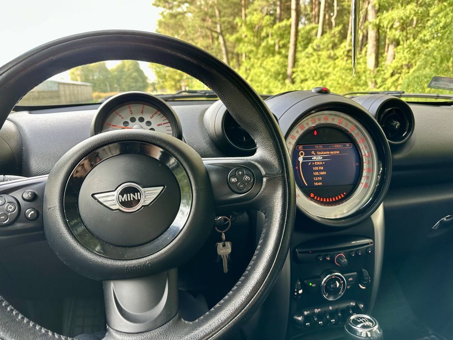 Mini countryman cooper 1.6 bezwypadkowy nawigacja