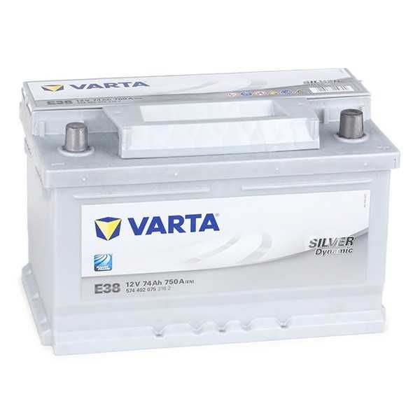 Akumulator Varta E38 74Ah 750A Gdańsk Pruszcz Rumia