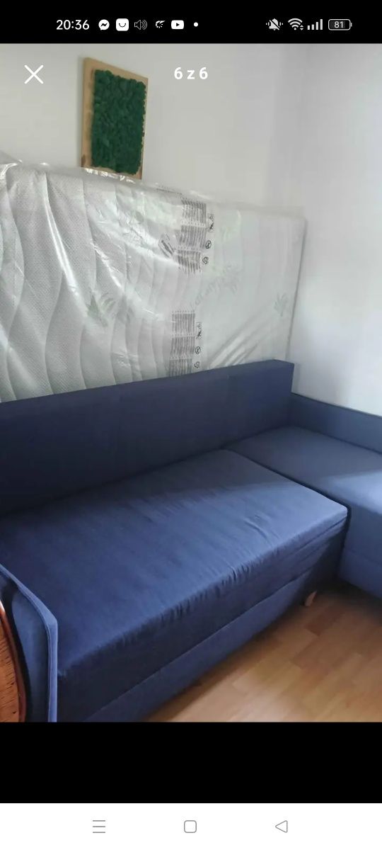Narożnik łóżko duże