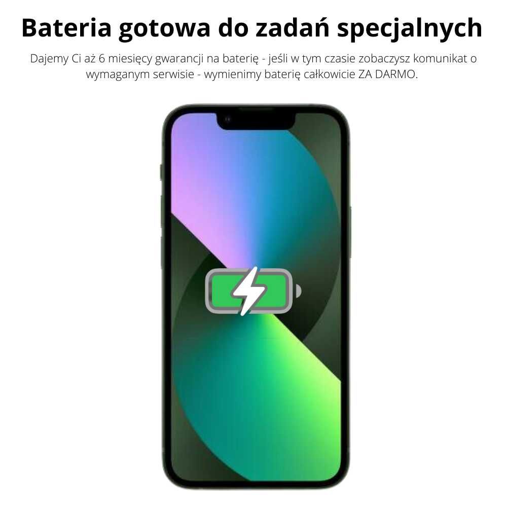 HIT!!! iPhone 13 128 GB Starlight /Gwarancja 24 msc/ raty 0%