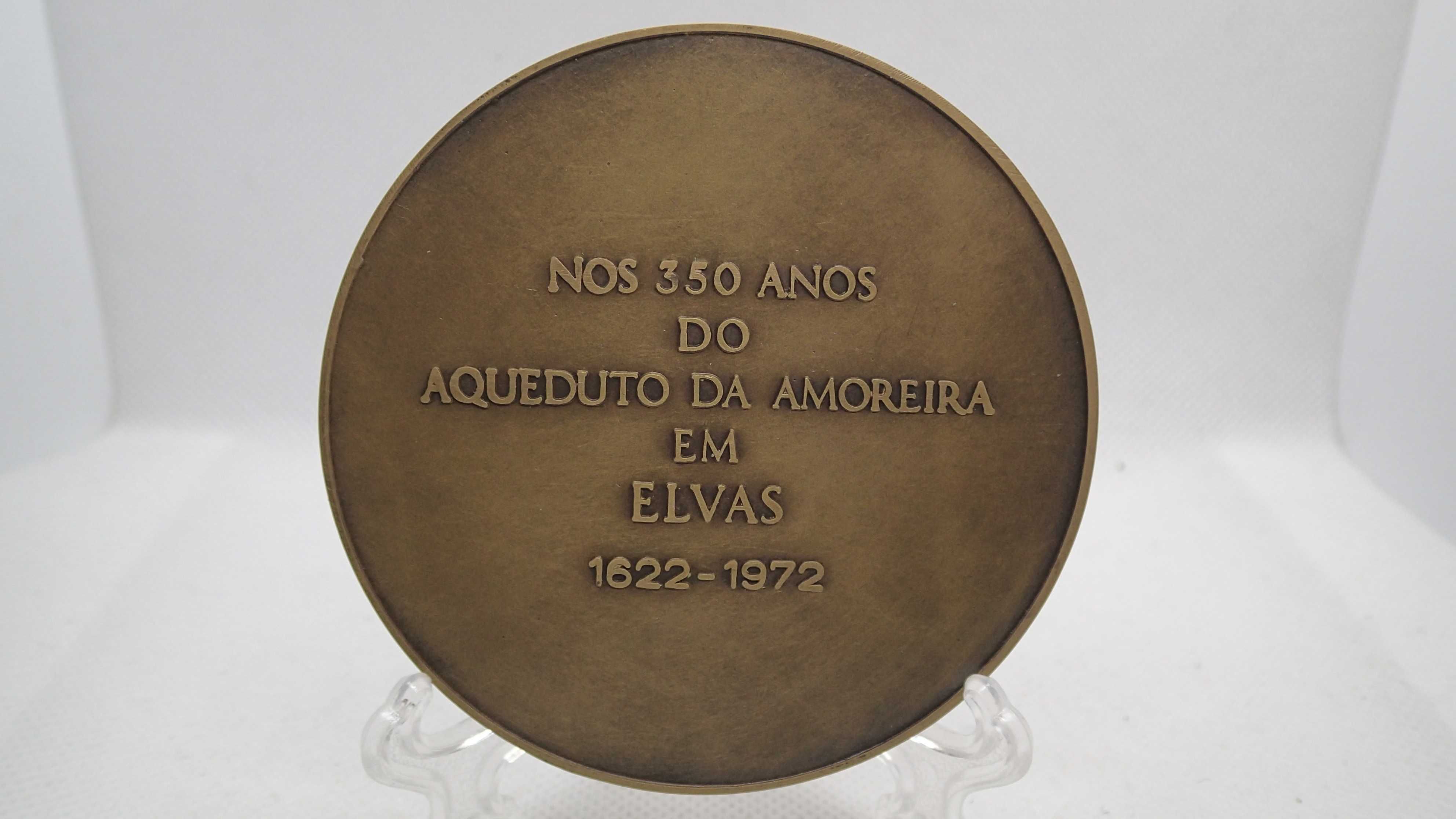 Medalha em Bronze Aqueduto das Amoreiras Elvas
