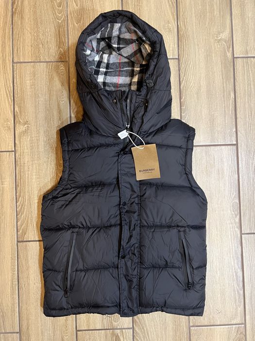 ‼️В УКРАЇНІ‼️ Пуховик Барбері Жилетка Burberry Puffer Vest Безрукавка
