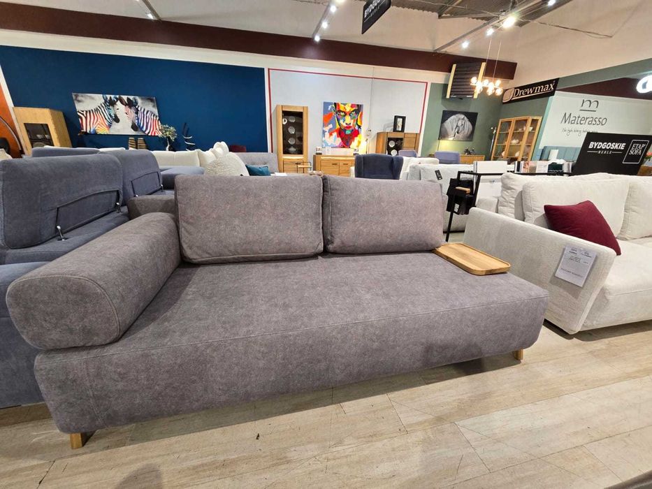 Sofa TINY Wajnert 3r 211x102x88 tk. ZOYA 11 (z bokiem oraz stolikiem)