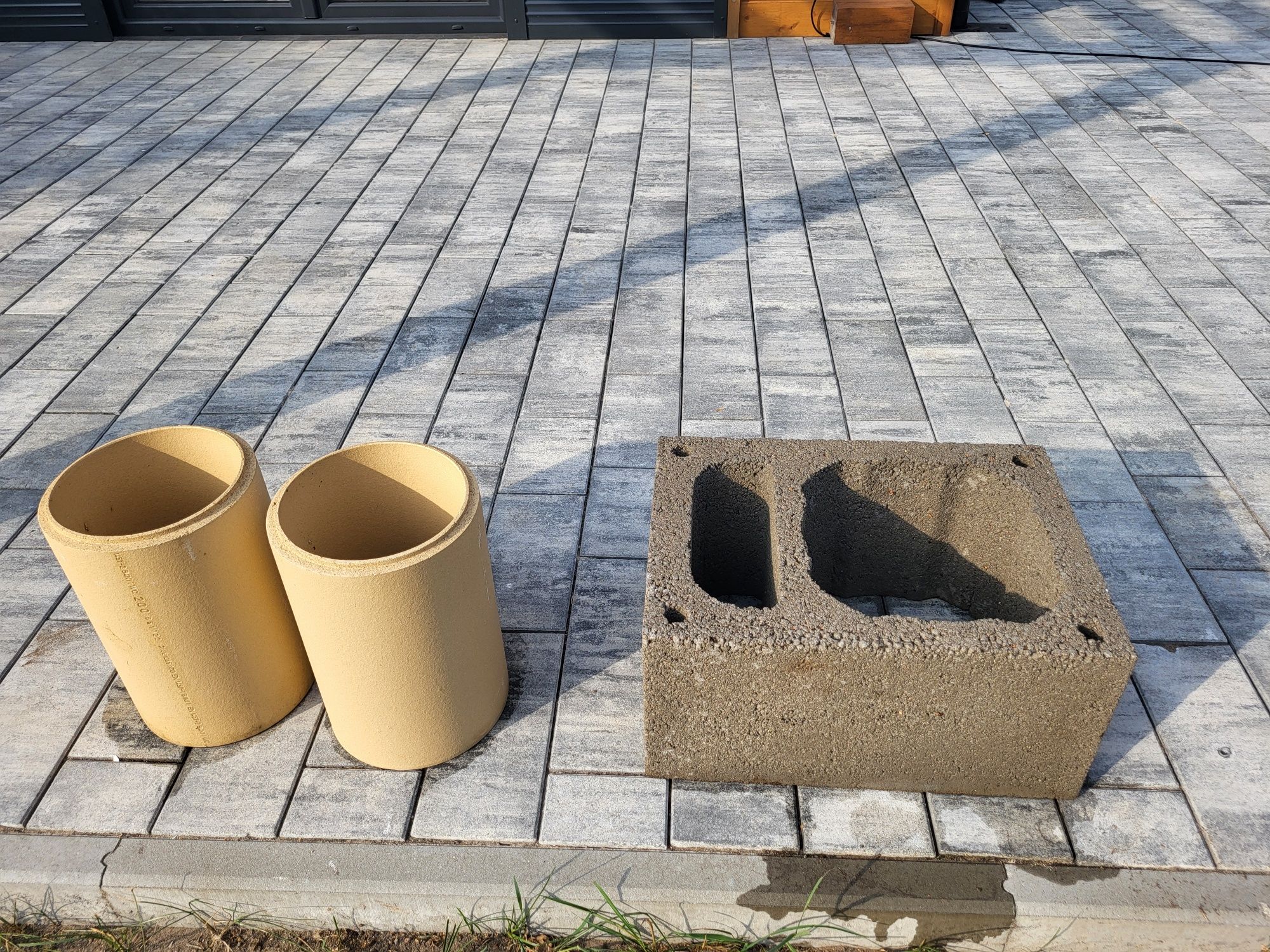 Rura ceramiczna fi 200, pustak systemu kominowego