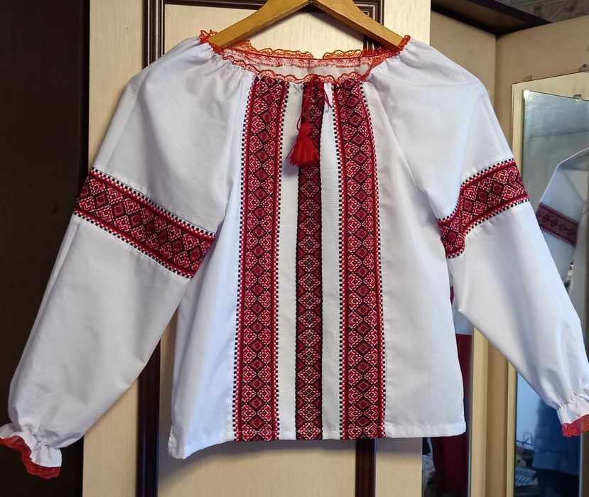 Вишиванка для дівчинки 6-10років