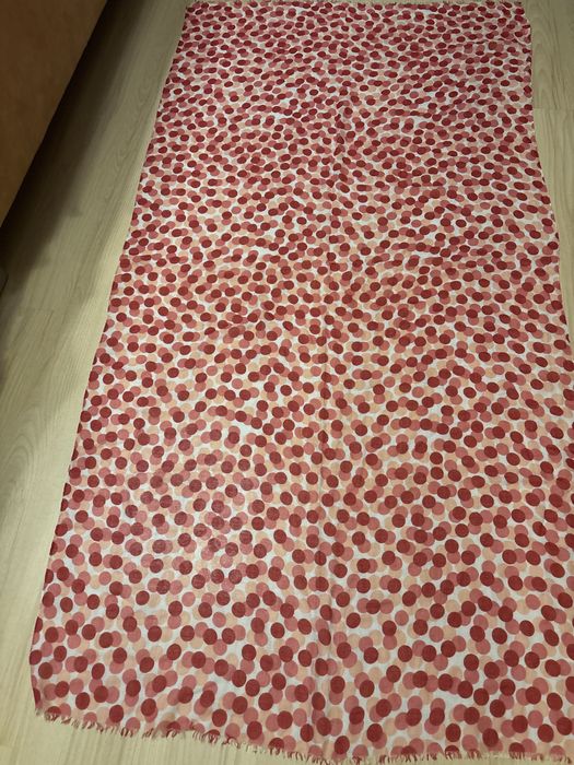 Szal / apaszka w kolorowe grochy