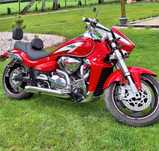 Suzuki Intruder Boulevard 1800 M109R przyczepa kempingowa