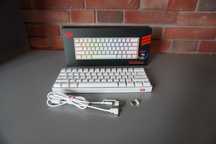 Klawiatura Redragon Dragonic Pro K530W biała mechaniczna gamingowa RGB