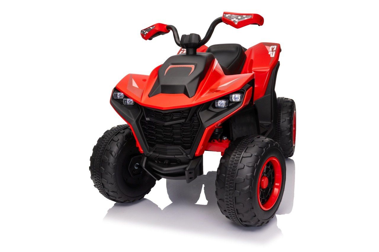 max 50kg 4x4 Quad na   akumulator Fast Wheel elektryczny  Czerwony