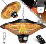 Lampa sufitowa promiennik na podczerwień grzejnik 1500W