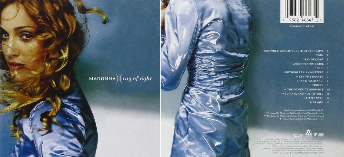 CD• Madonna- Ray of Light (1998) selado