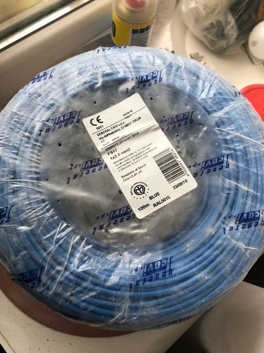 Кабель гнучкий FS17 1х2,5 Італія європейська якість 100м