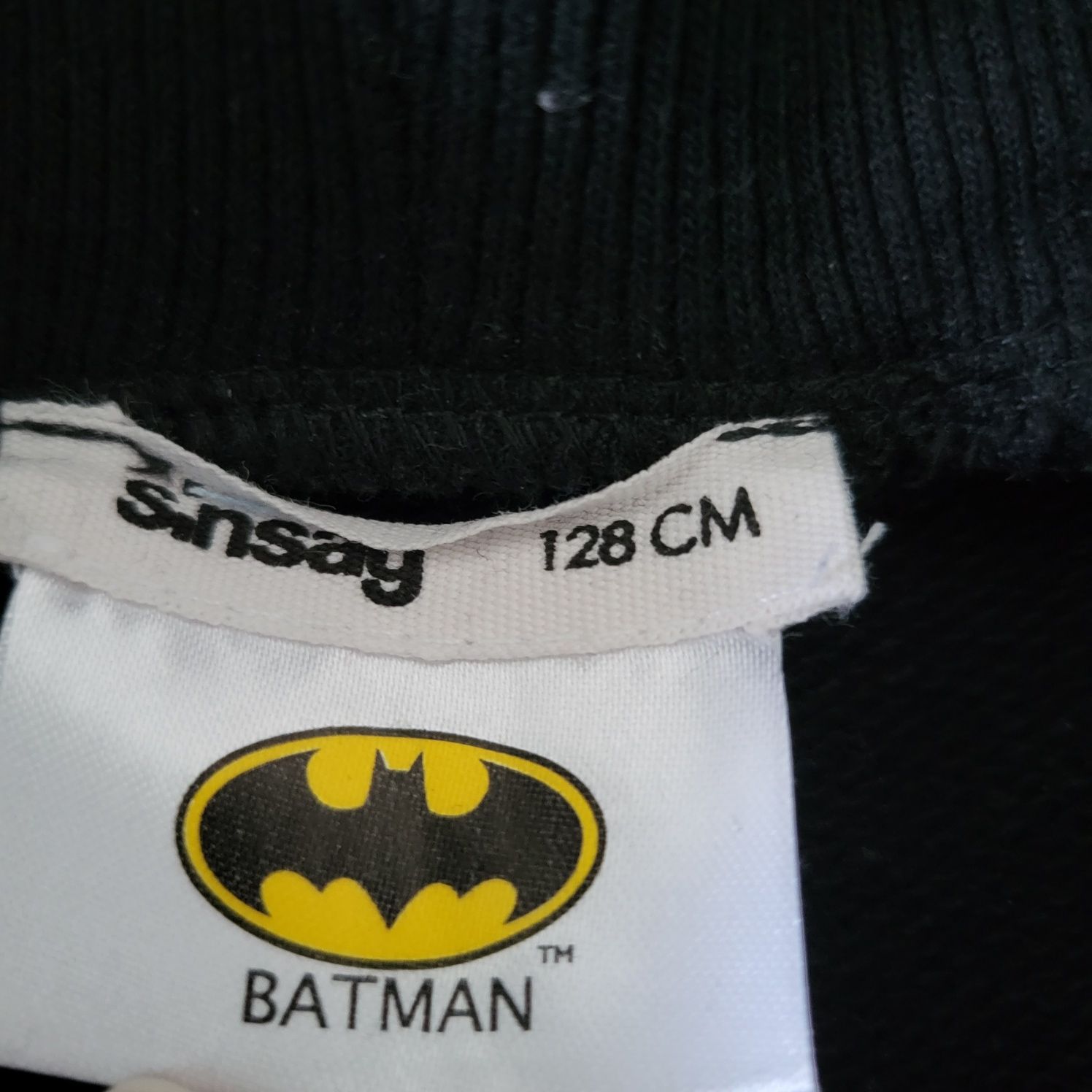 Spodnie dresowe chłopięce jogery r.128 Batman Sinsay