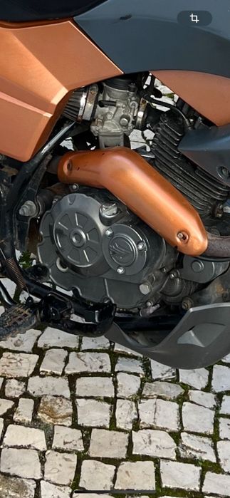 Keeway tx 125 avariada