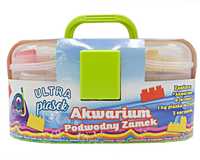 UltraPiasek Zestaw Akwarium 1 kg + foremki piasek kinetyczny